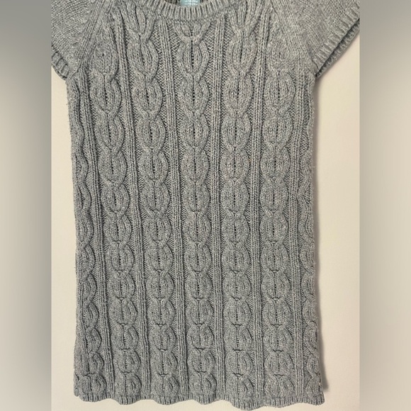 Baby Gap Gray Knit Sweater Dress Size 18-24 Months - Picture 4 of 4